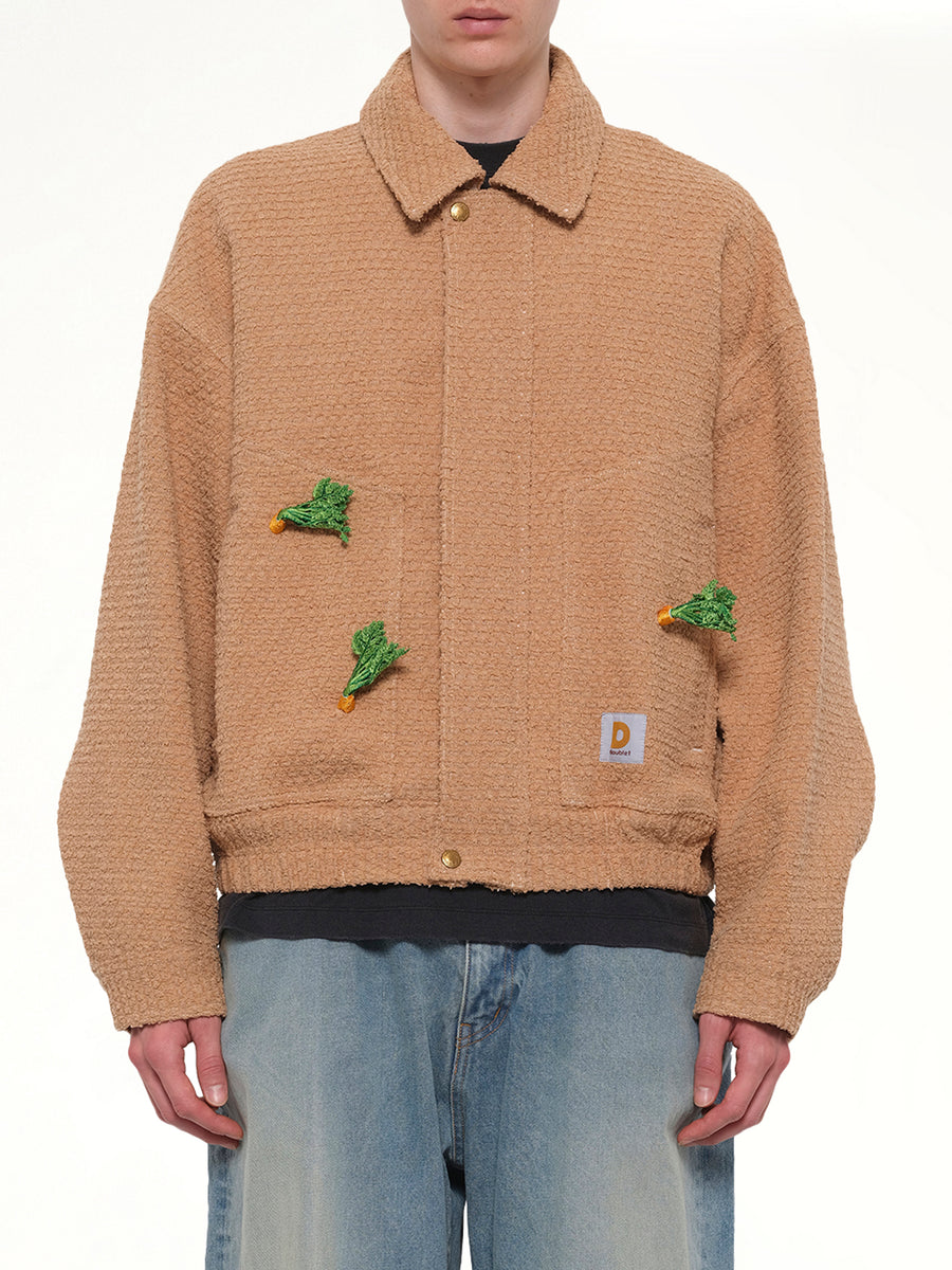 Tilled Field Work Jacket in Camel