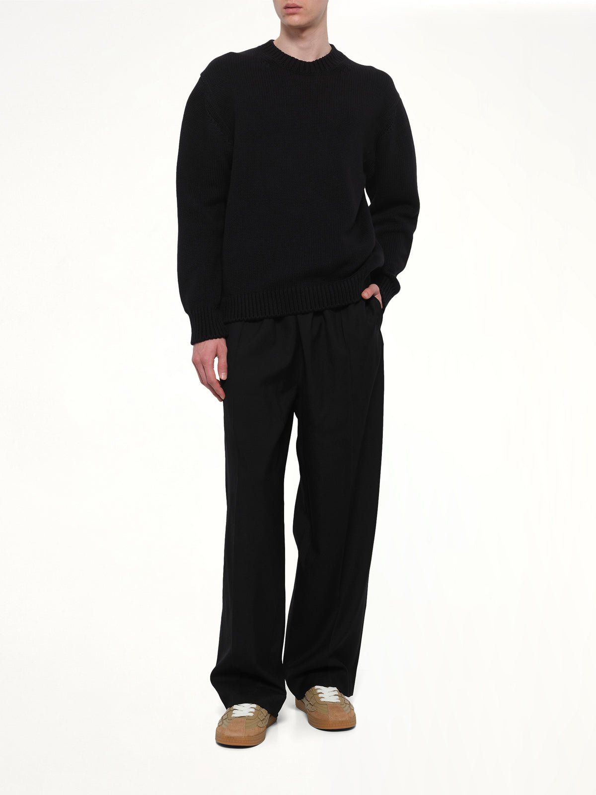 Crewneck in Black