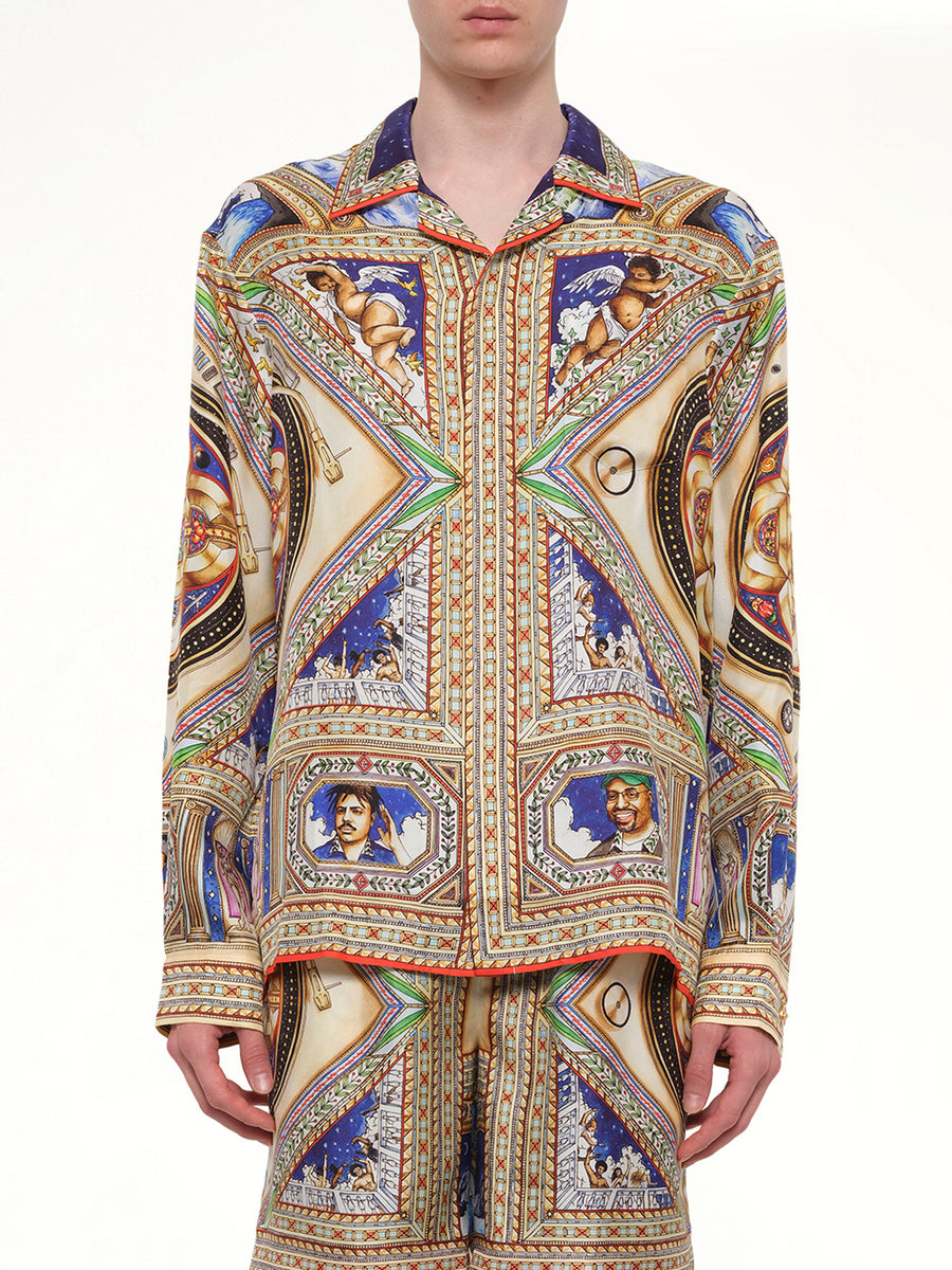Plafond Orne De Musique LS Shirt in Multicolour