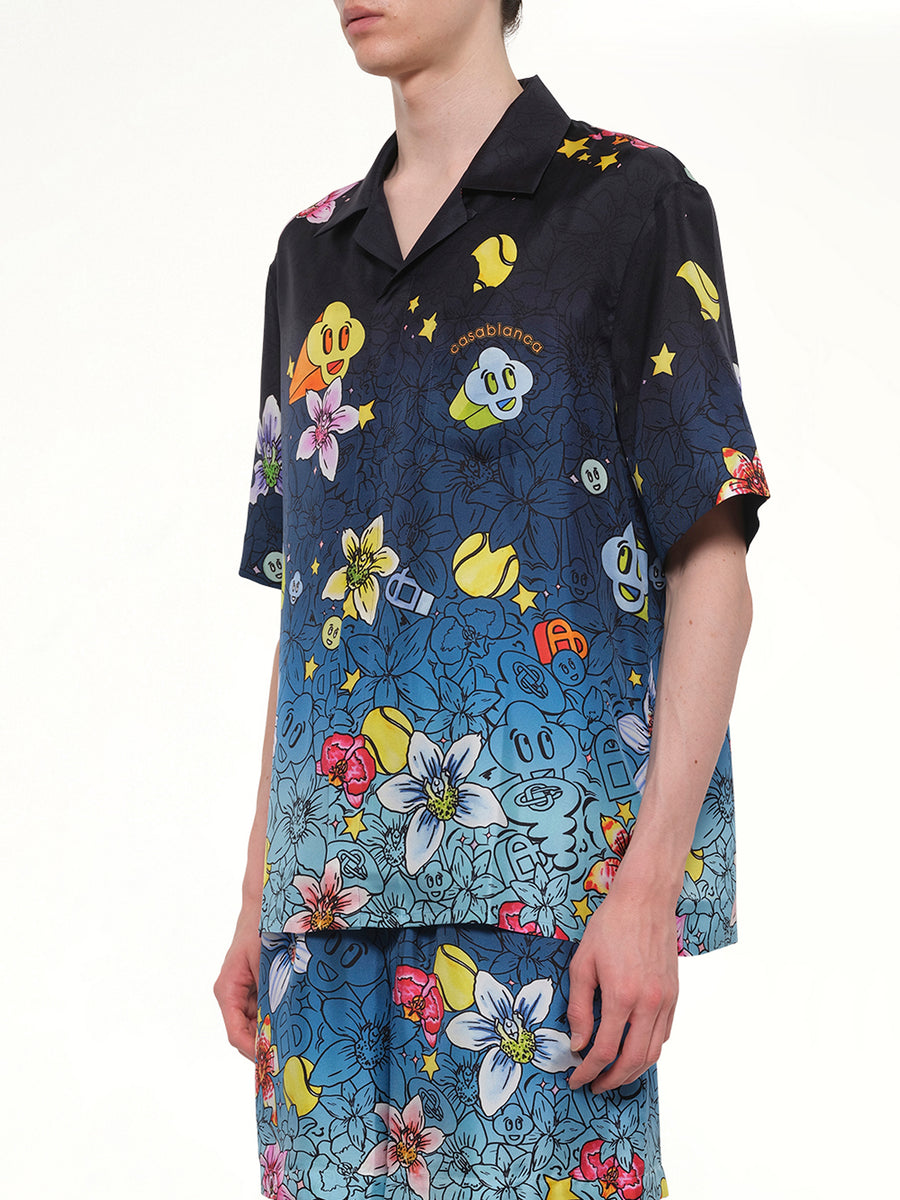 Collage D’Icones SS Shirt in Multicolour