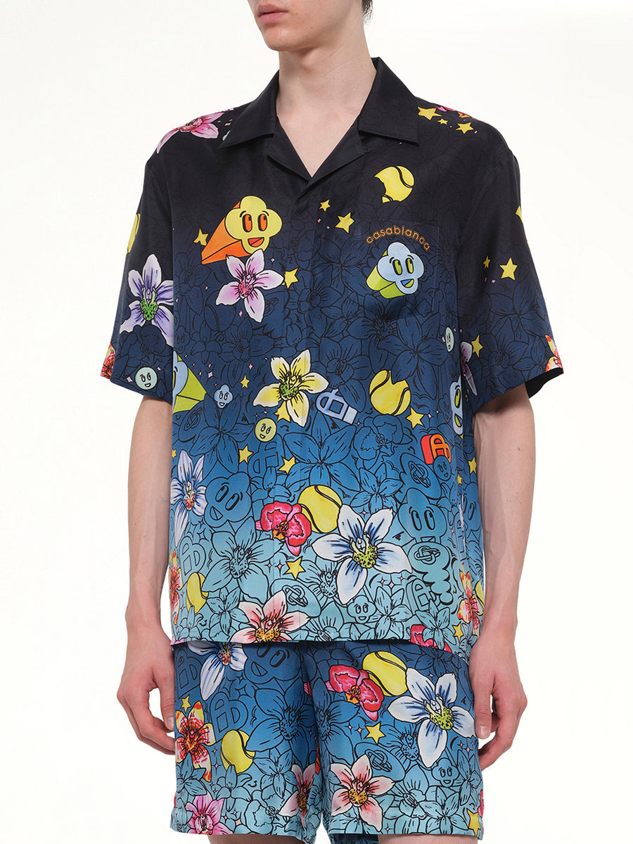 Collage D’Icones SS Shirt in Multicolour