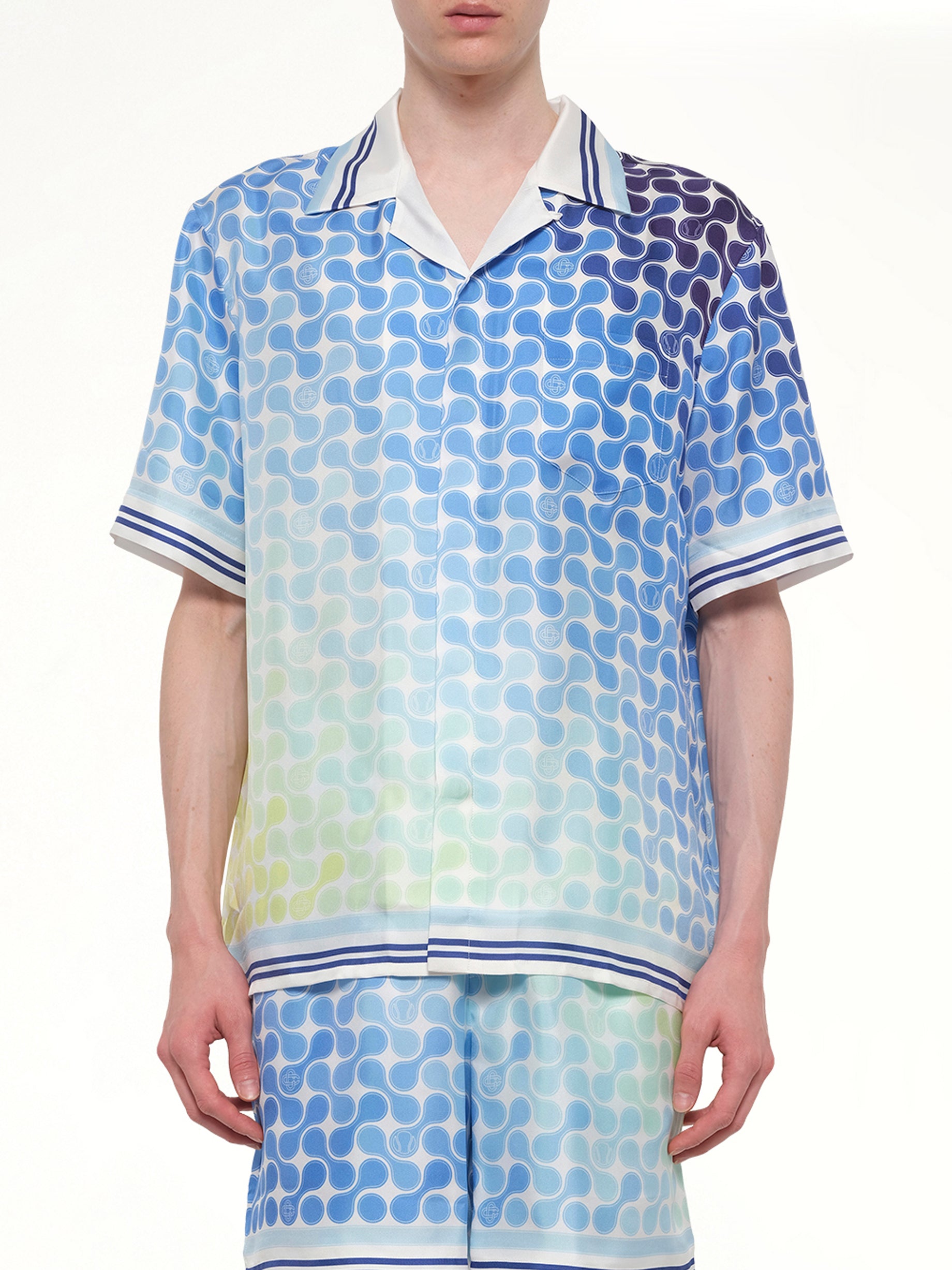 Tennis Tile SS Shirt in Multicolour