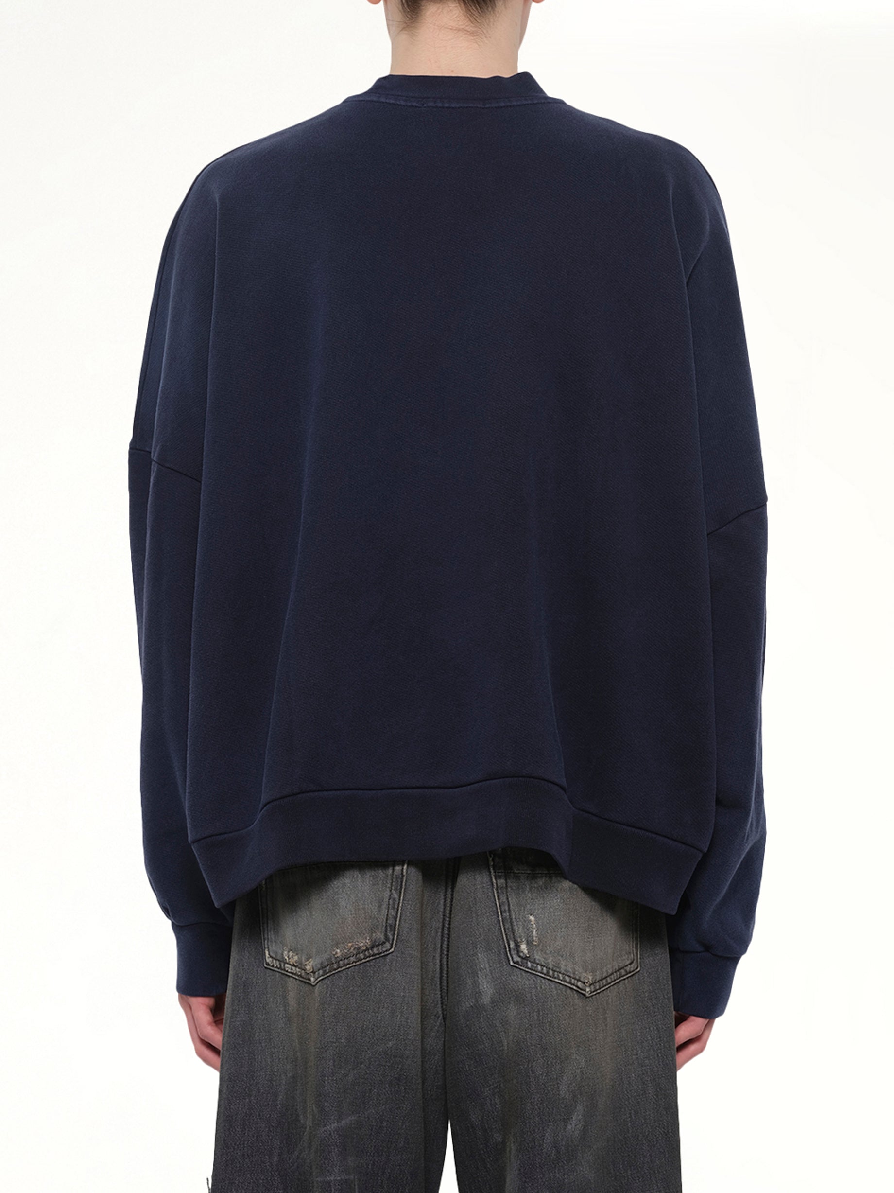 WILLY CHAVARRIA "CCC" Hooligan Crew in Peacoat Back View from MARAIS