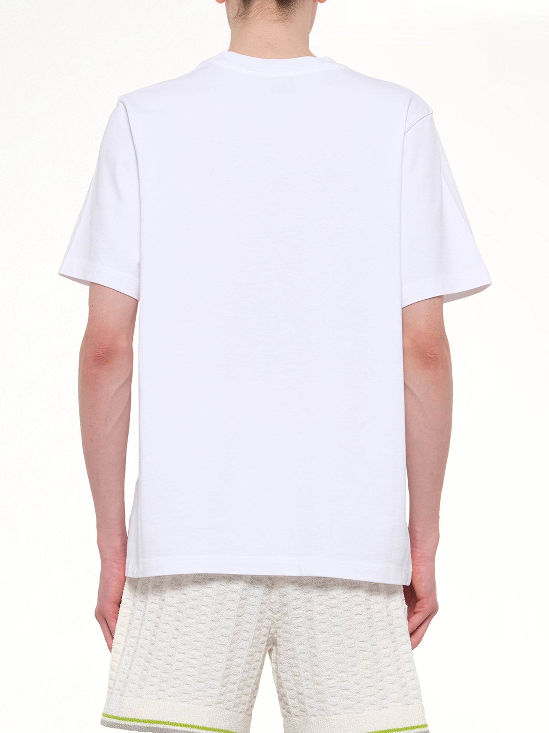 Casa Way Orchid Classic T-Shirt in White