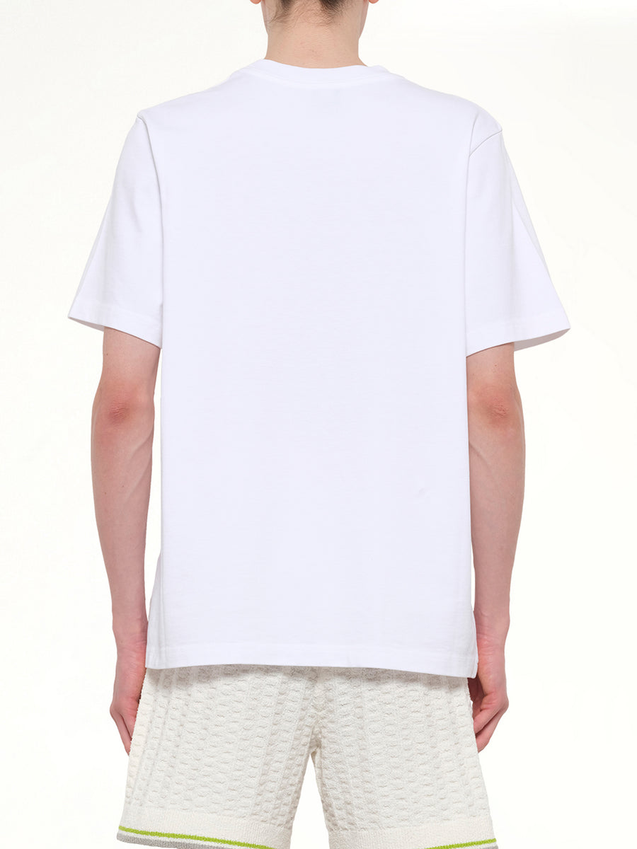 Casa Way Orchid Classic T-Shirt in White