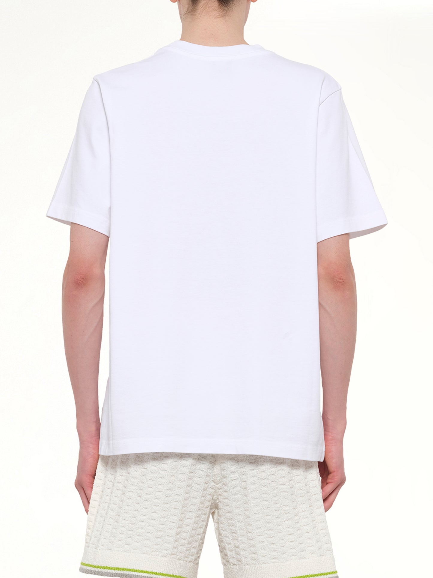 Casa Way Orchid Classic T-Shirt in White