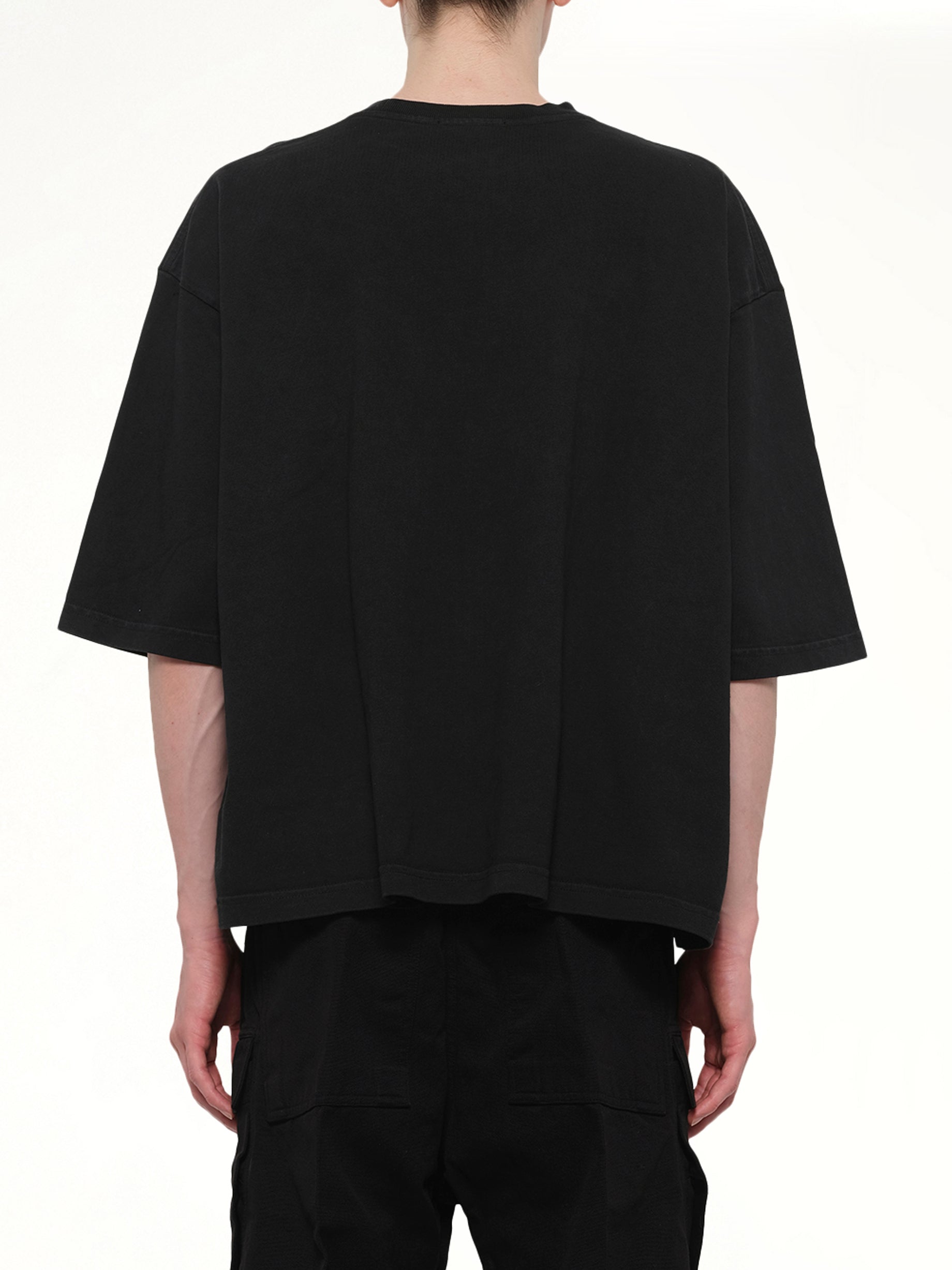 WILLY CHAVARRIA Chavarria Community Center Buffalo T-Shirt in Black Back View from MARAIS