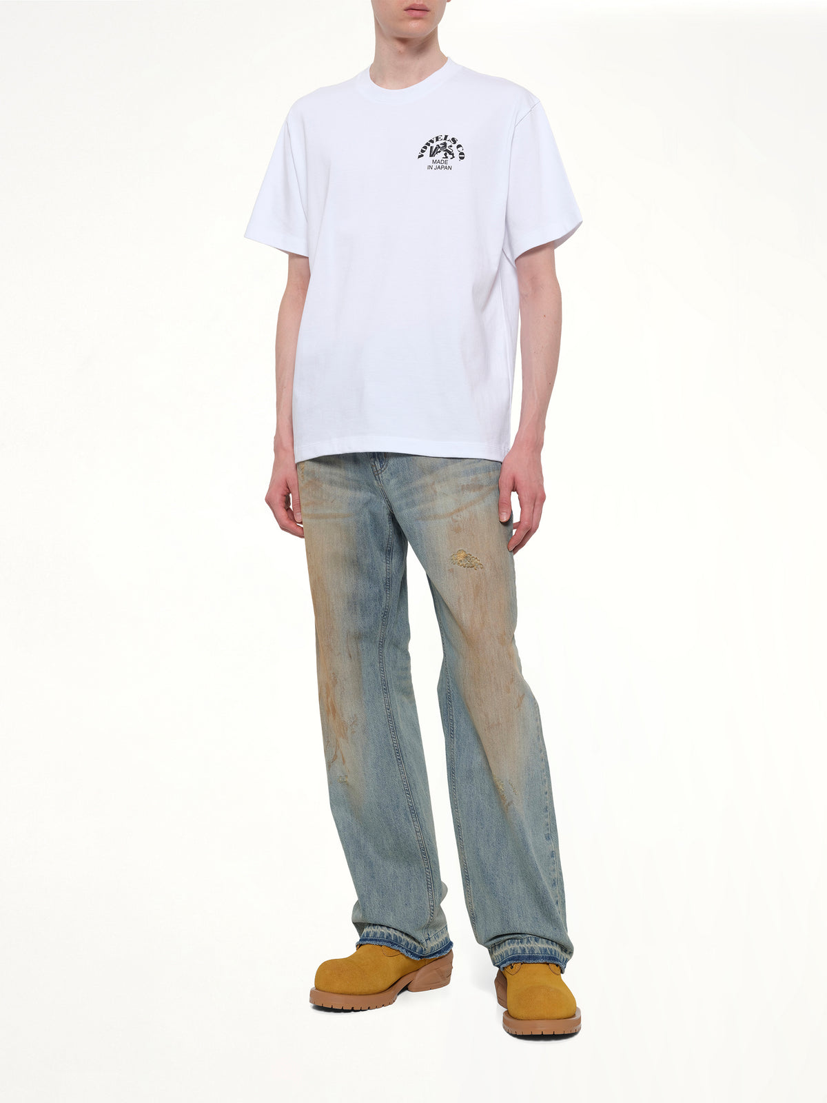 Company T-Shirt in White