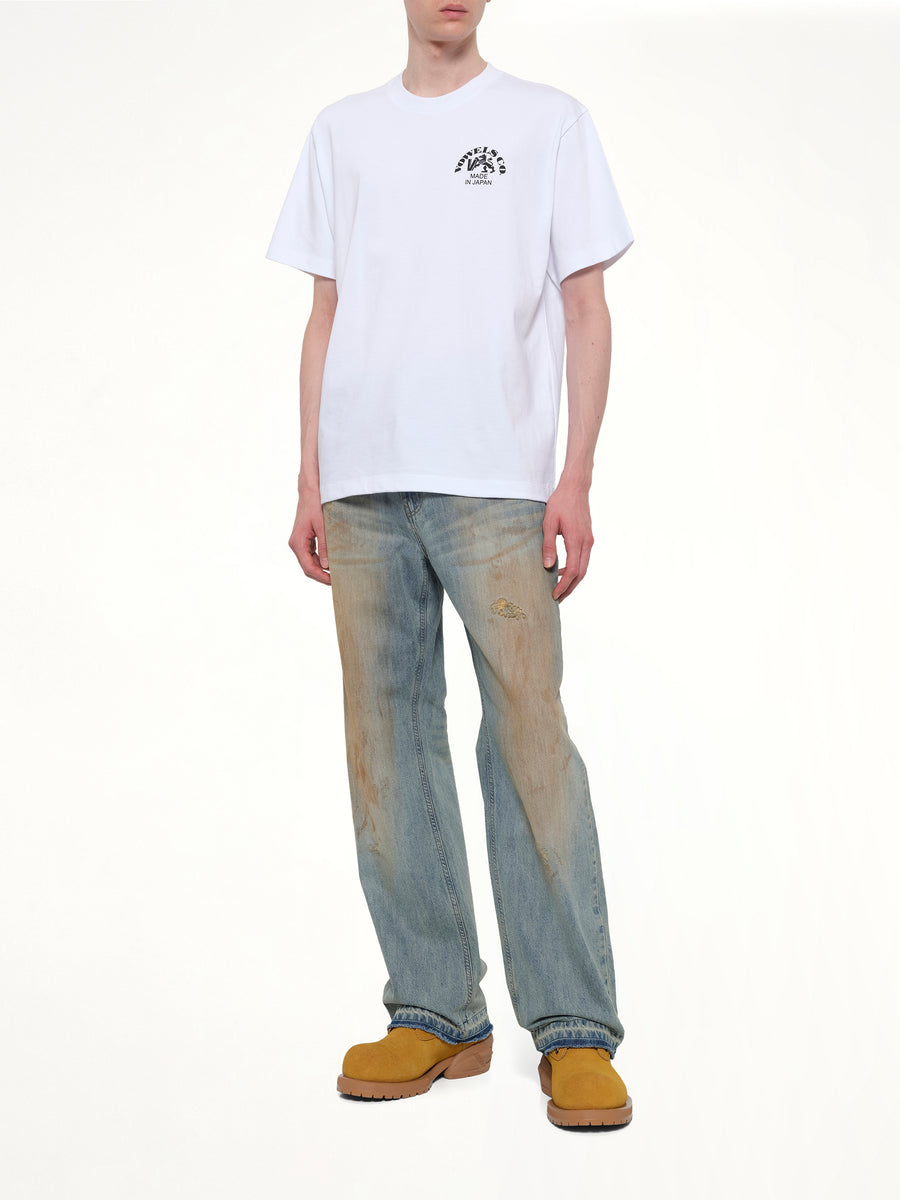 Company T-Shirt in White