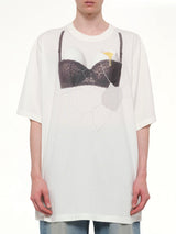 Egg Bra T-Shirt in White