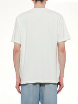 Faded Collegiate T-Shirt in White
