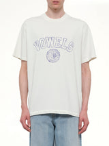Faded Collegiate T-Shirt in White