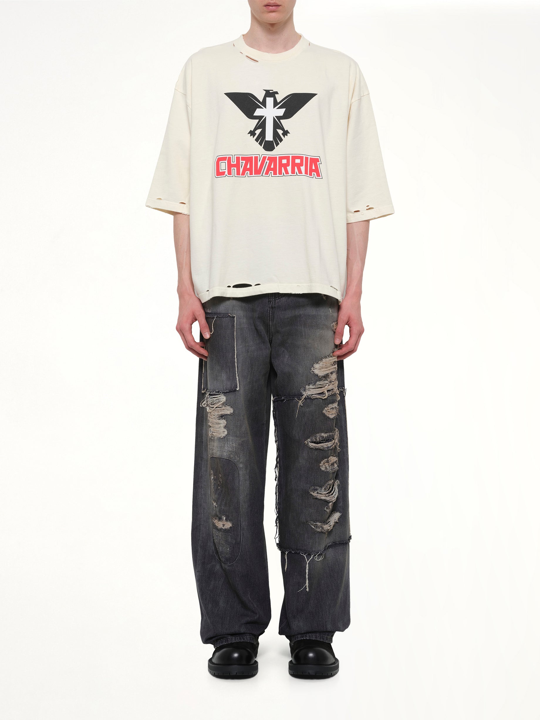 WILLY CHAVARRIA Tecate Buffalo T-Shirt in Masa Model View from MARAIS