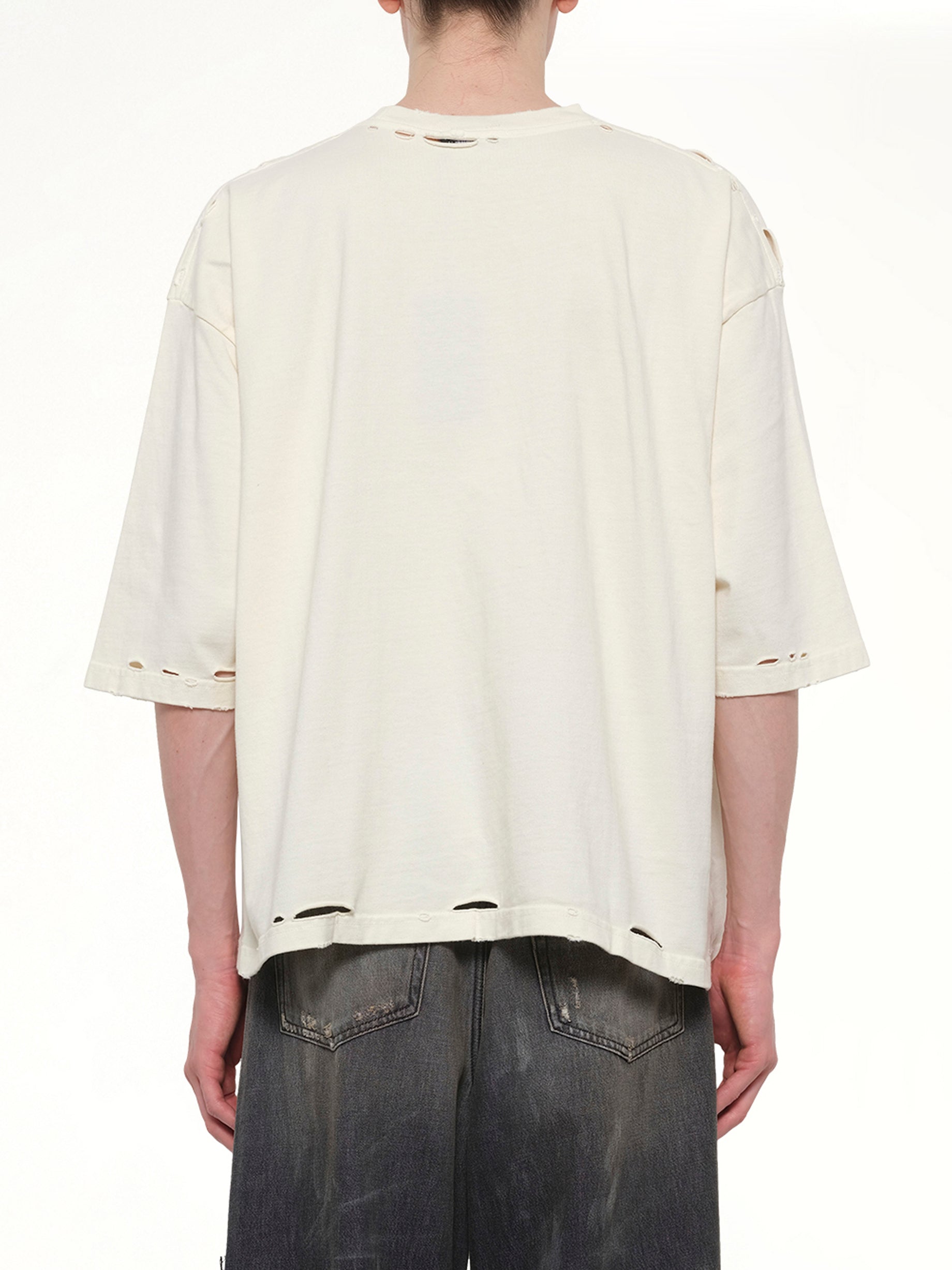 WILLY CHAVARRIA Tecate Buffalo T-Shirt in Masa Back View from MARAIS