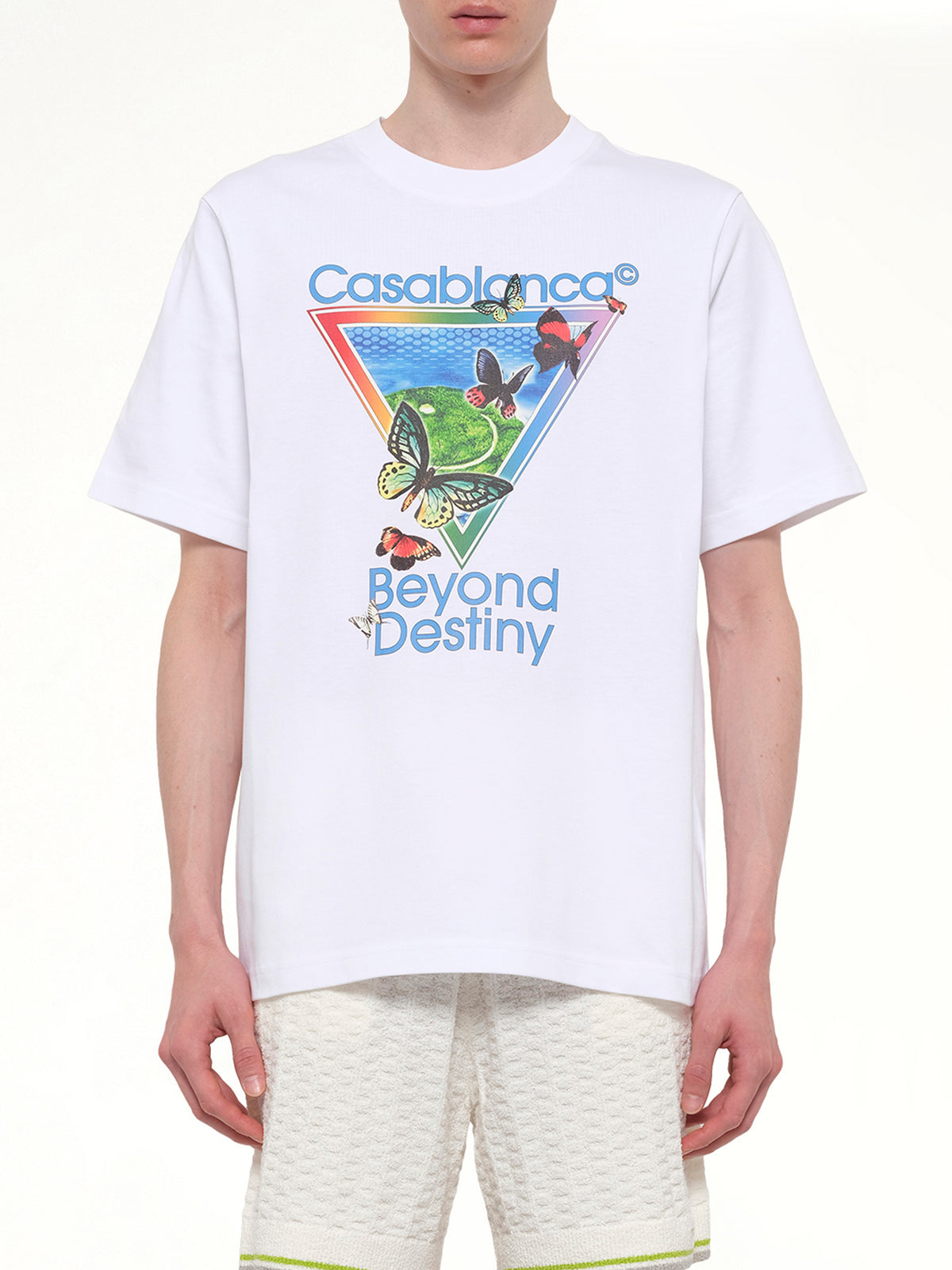 Tennis Club Icon Beyond Destiny Classic T-Shirt in White