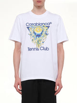 Tennis Club Icon Classic T-Shirt in White