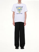 Tennis Club Icon Classic T-Shirt in White