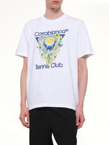 Tennis Club Icon Classic T-Shirt in White