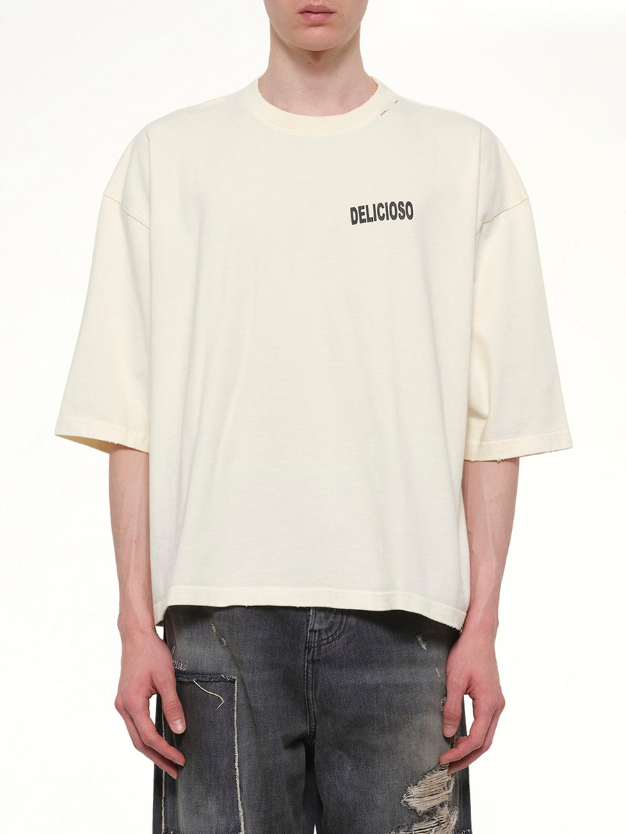 Willy's Taco Shop Buffalo T-Shirt in White