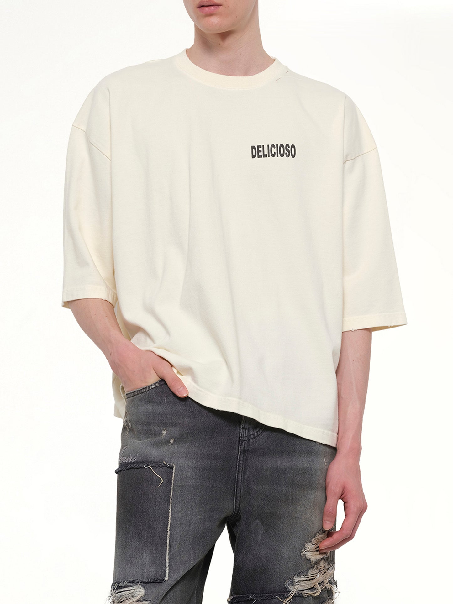 Willy's Taco Shop Buffalo T-Shirt in White