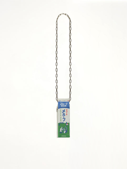 Milk Carton Bag in White