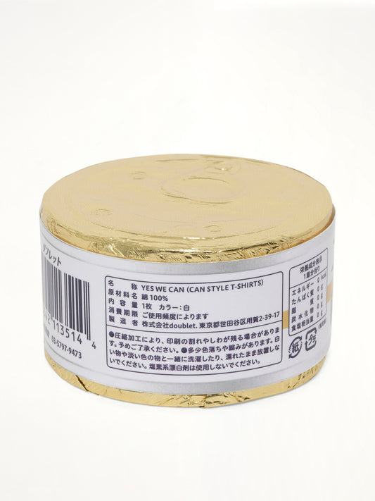 Yes We "Can" T-Shirt in Foie Gras