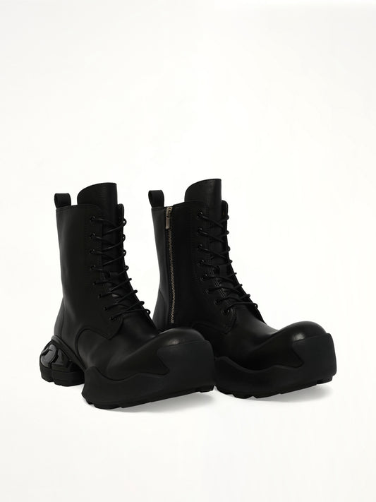 The Core Combat Boots in Black