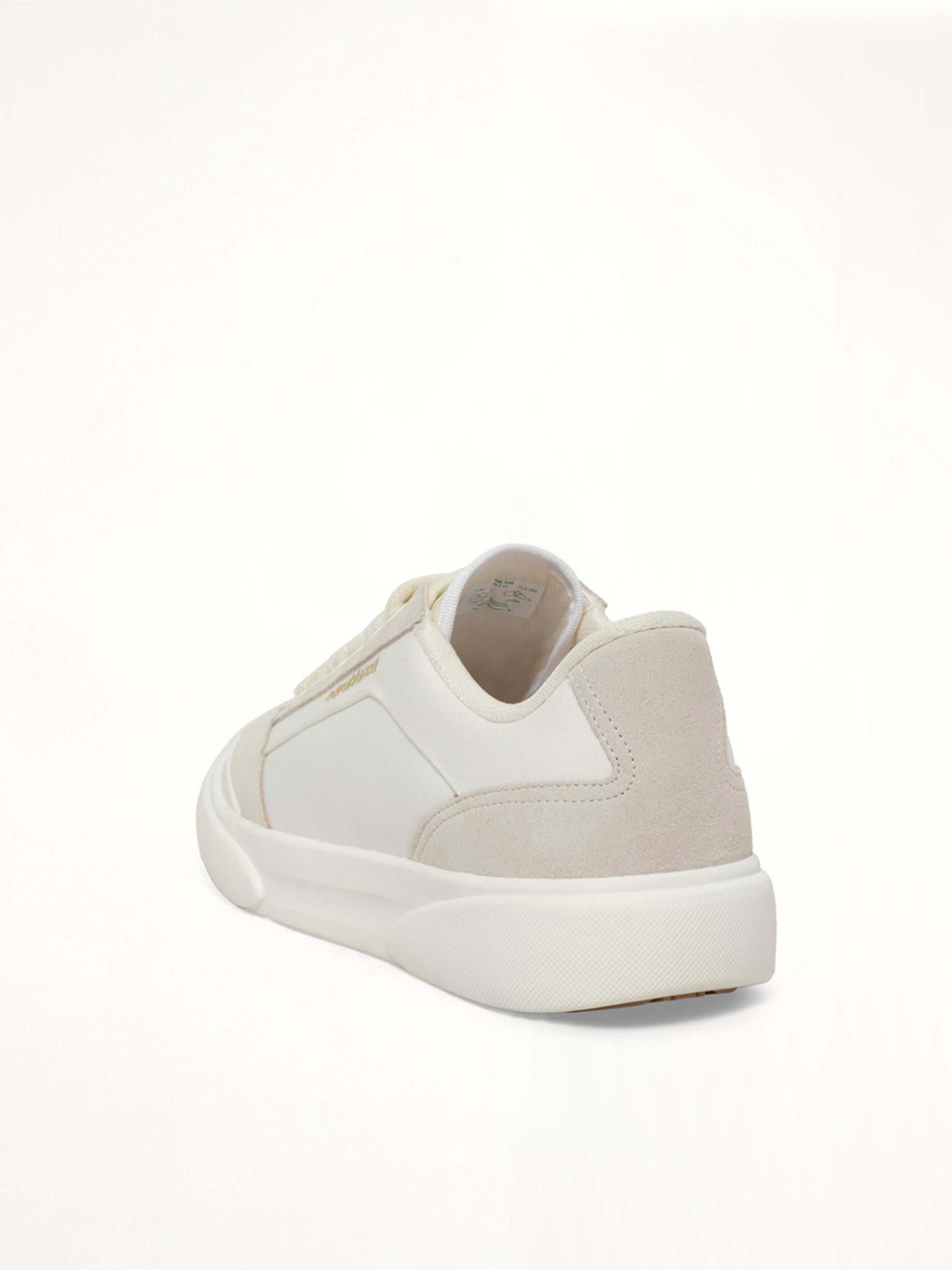CASABLANCA Del Mar Sneaker in White Back View from MARAIS