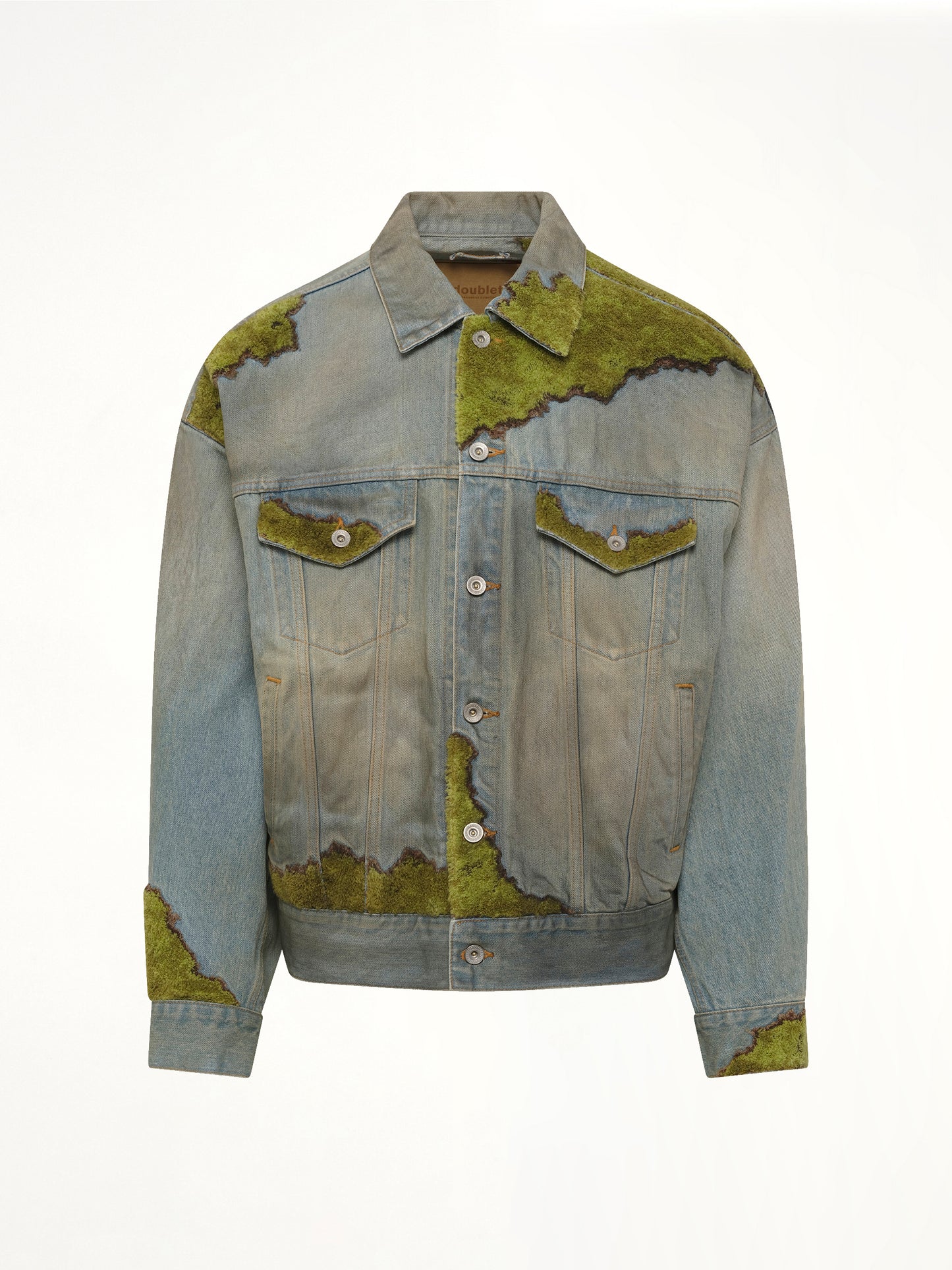 Moss-Grown Denim Jacket in Indigo