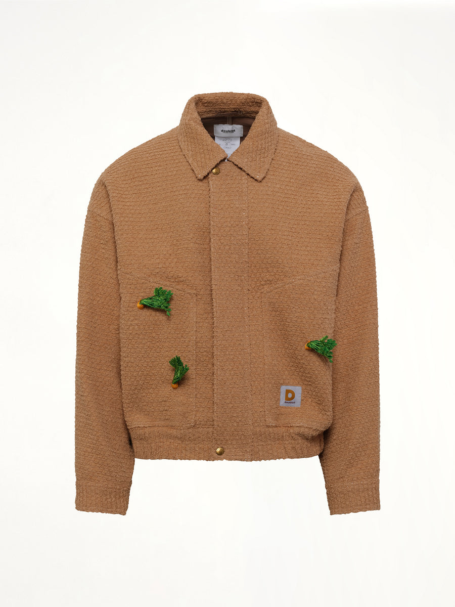 Tilled Field Work Jacket in Camel