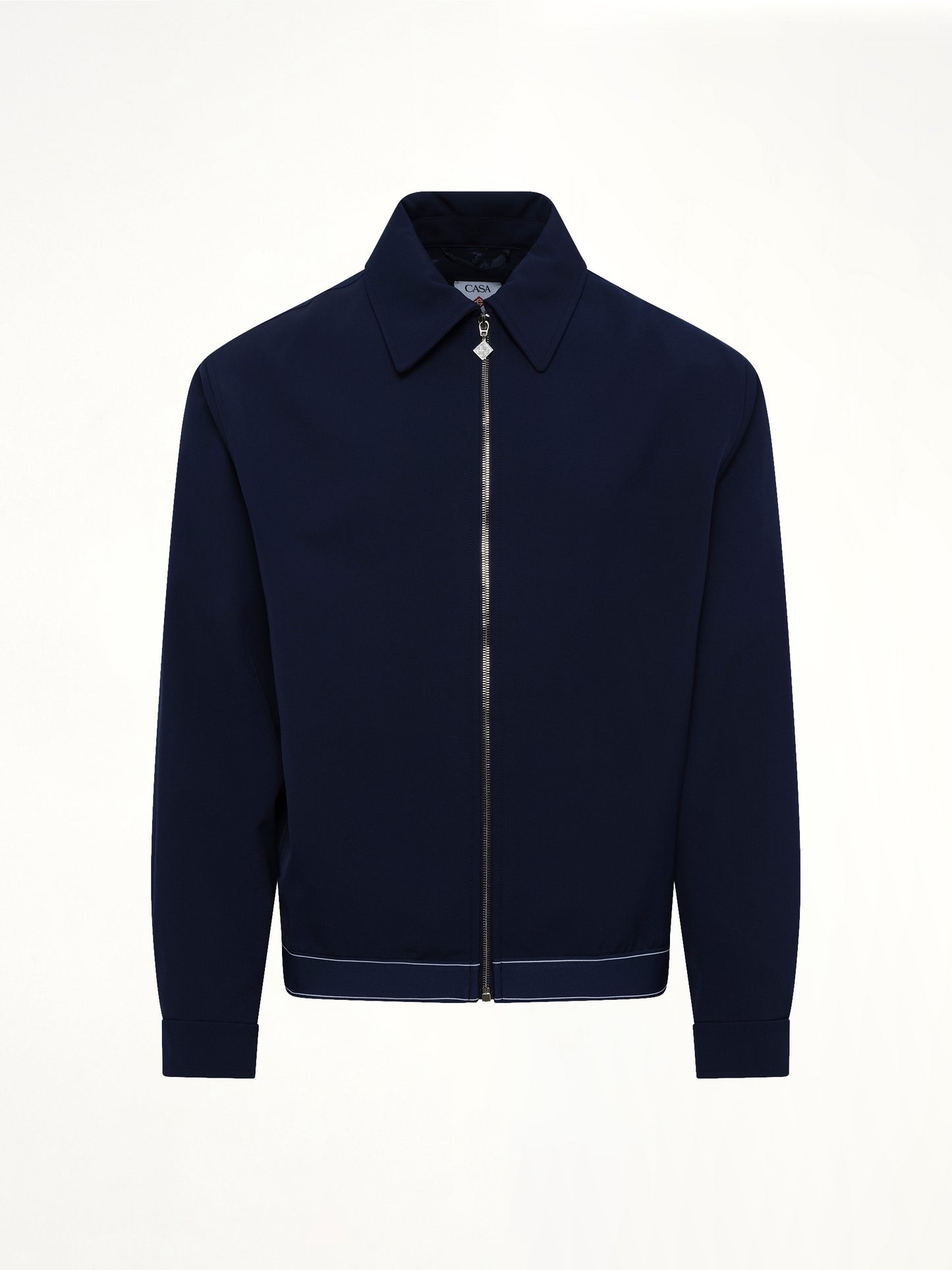 Wool Sports Jacket in Navy