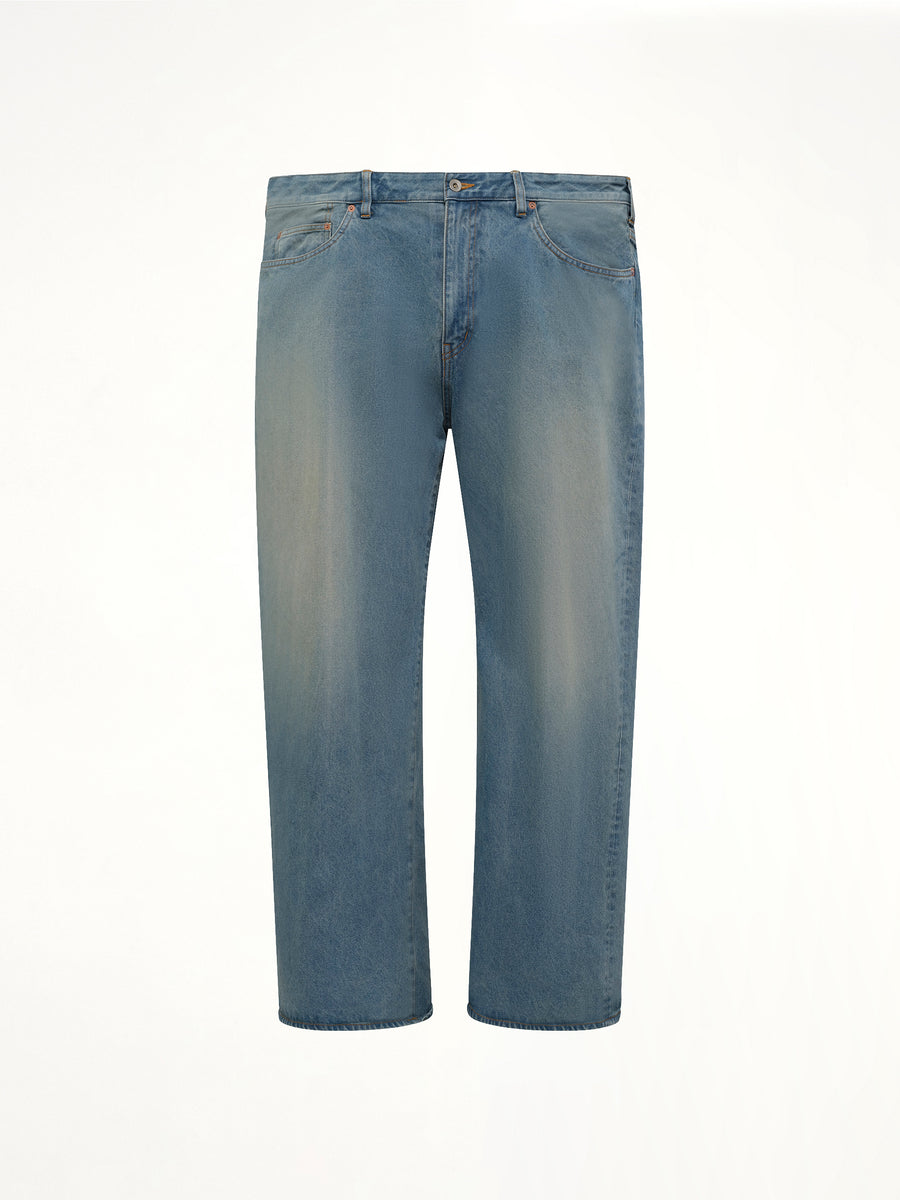 Floating Waist Denim Pants in Indigo
