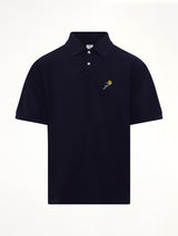 S/S Pique Polo in Navy