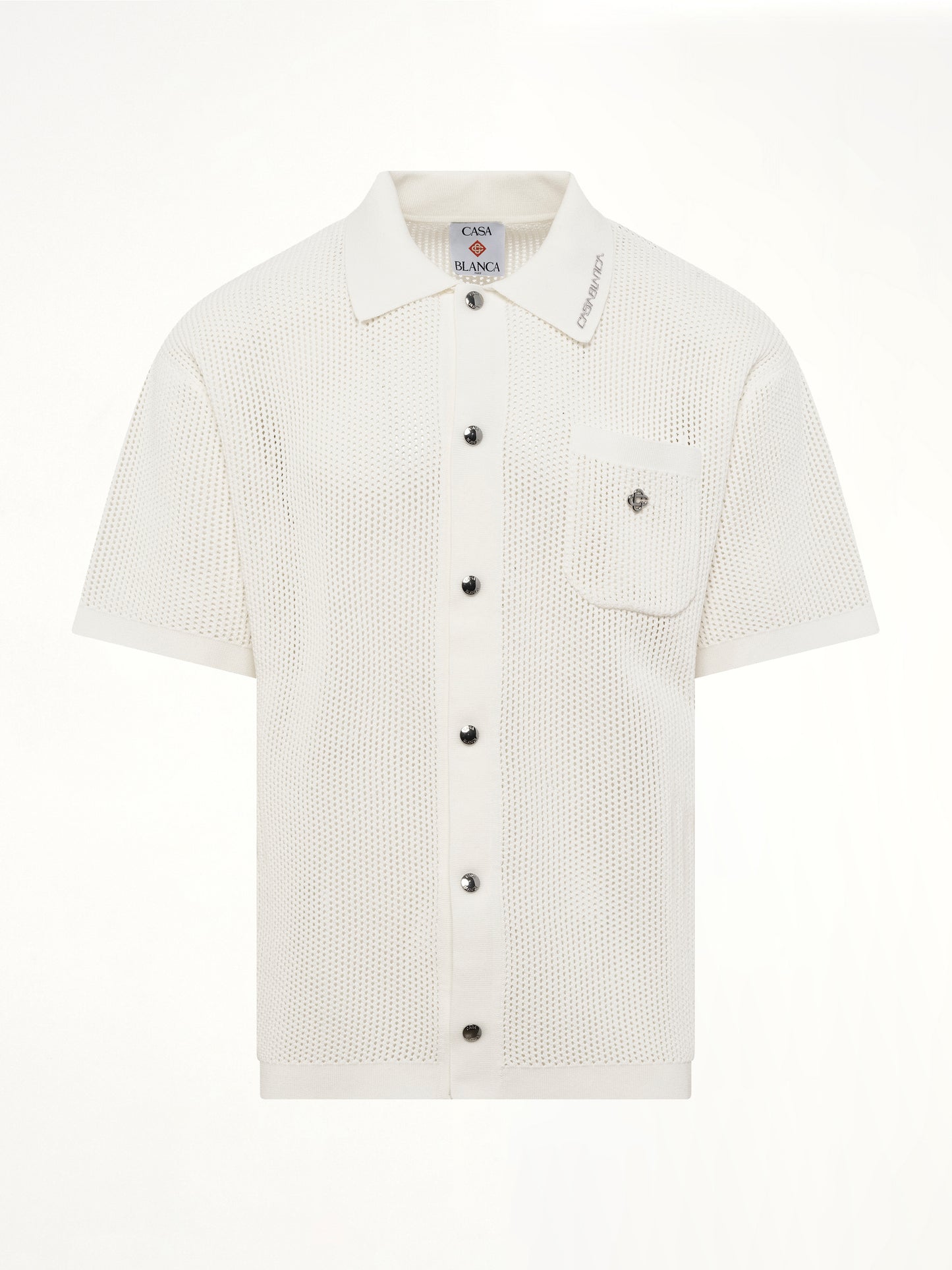 Mesh Shirt in White