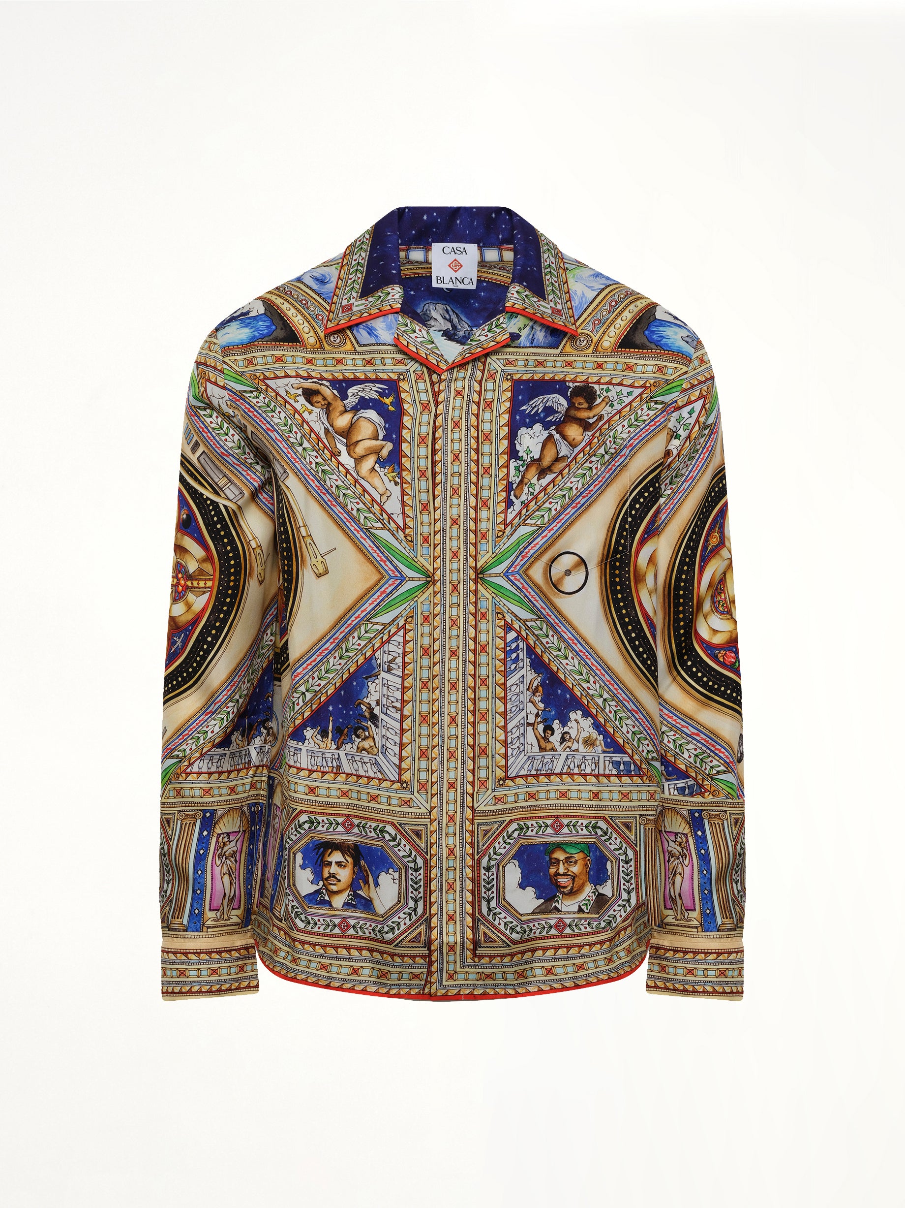 CASABLANCA Plafond Orne De Musique LS Shirt in Multicolour Product Photo from MARAIS