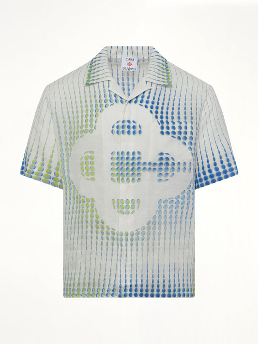 Pills Cuban Collar SS Shirt in White