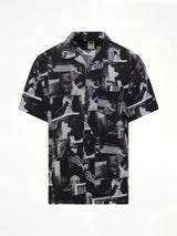 Printed Still Shirt in Black