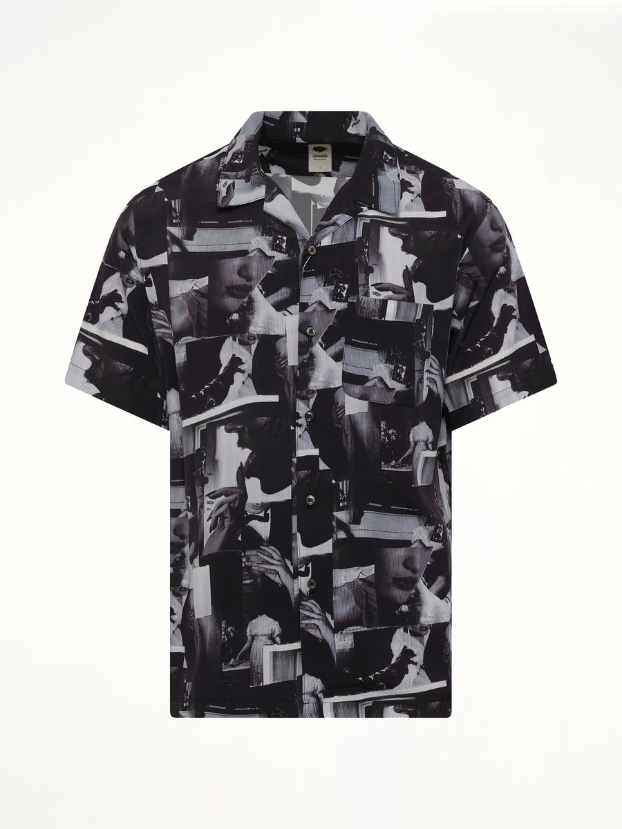 Printed Still Shirt in Black