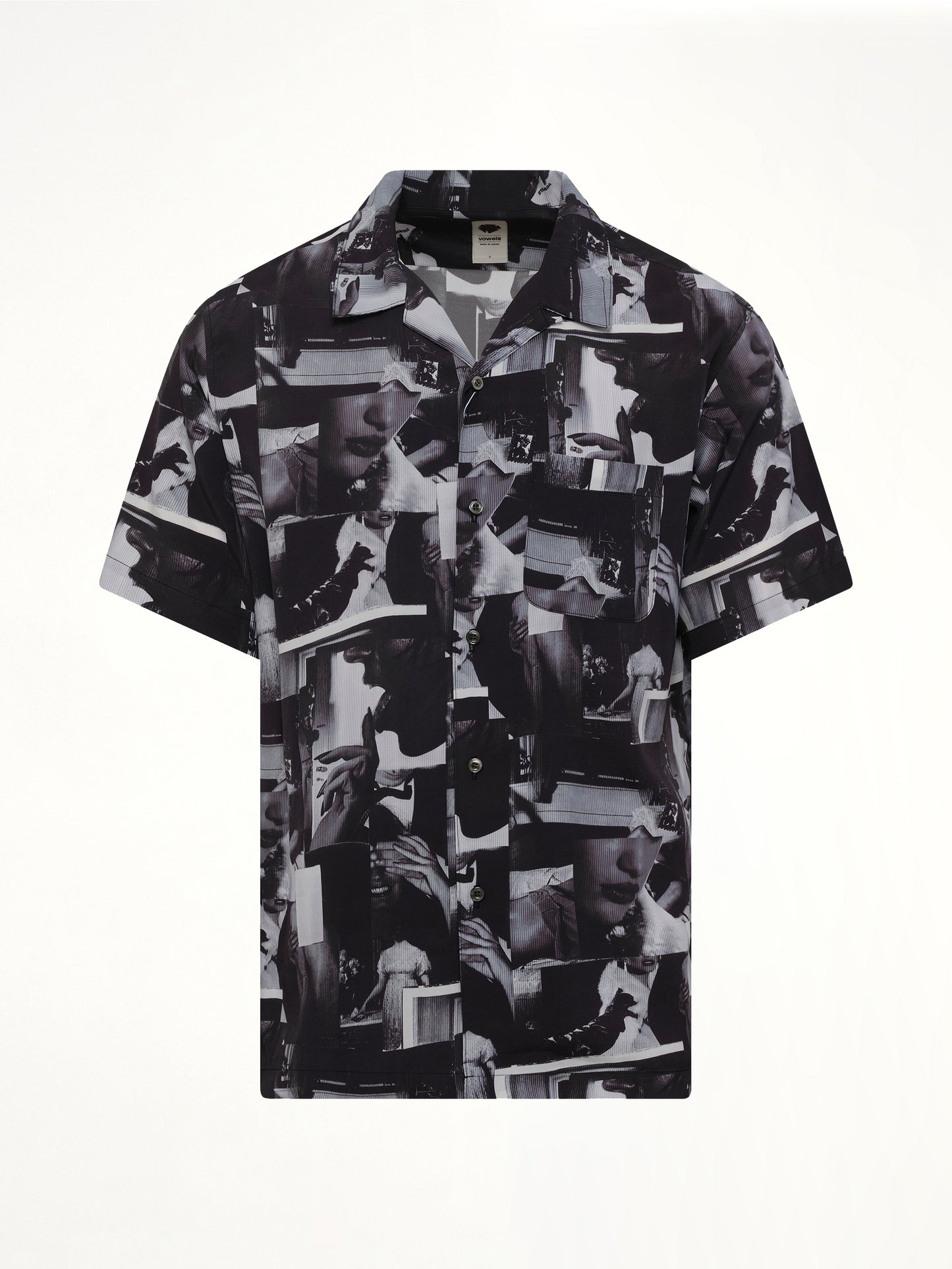 Printed Still Shirt in Black