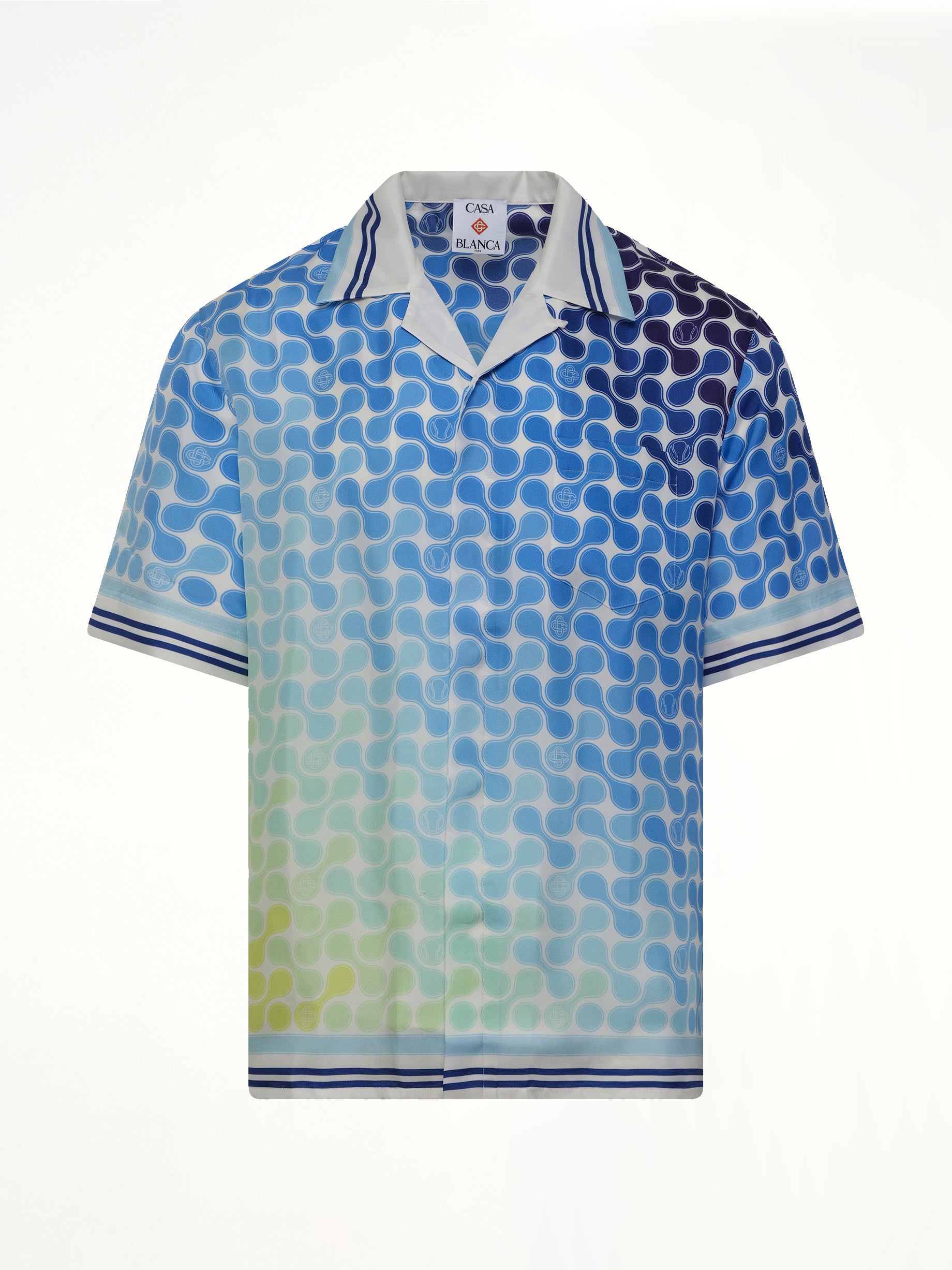 CASABLANCA Tennis Tile SS Shirt in Multicolour Product Photo from MARAIS