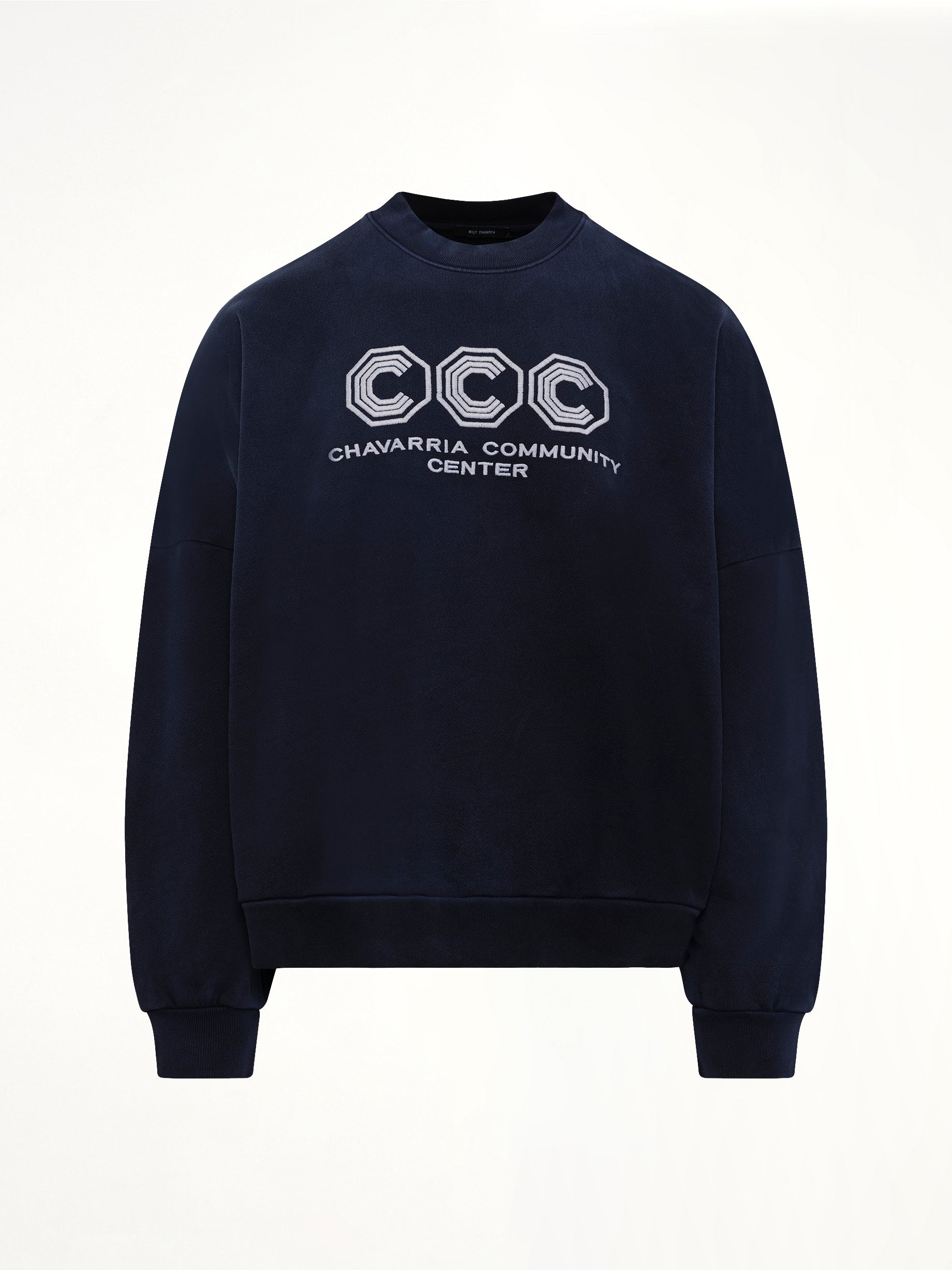 WILLY CHAVARRIA "CCC" Hooligan Crew in Peacoat Product Photo from MARAIS
