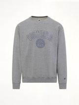 Faded Collegiate Sweatshirt in Grey Heather