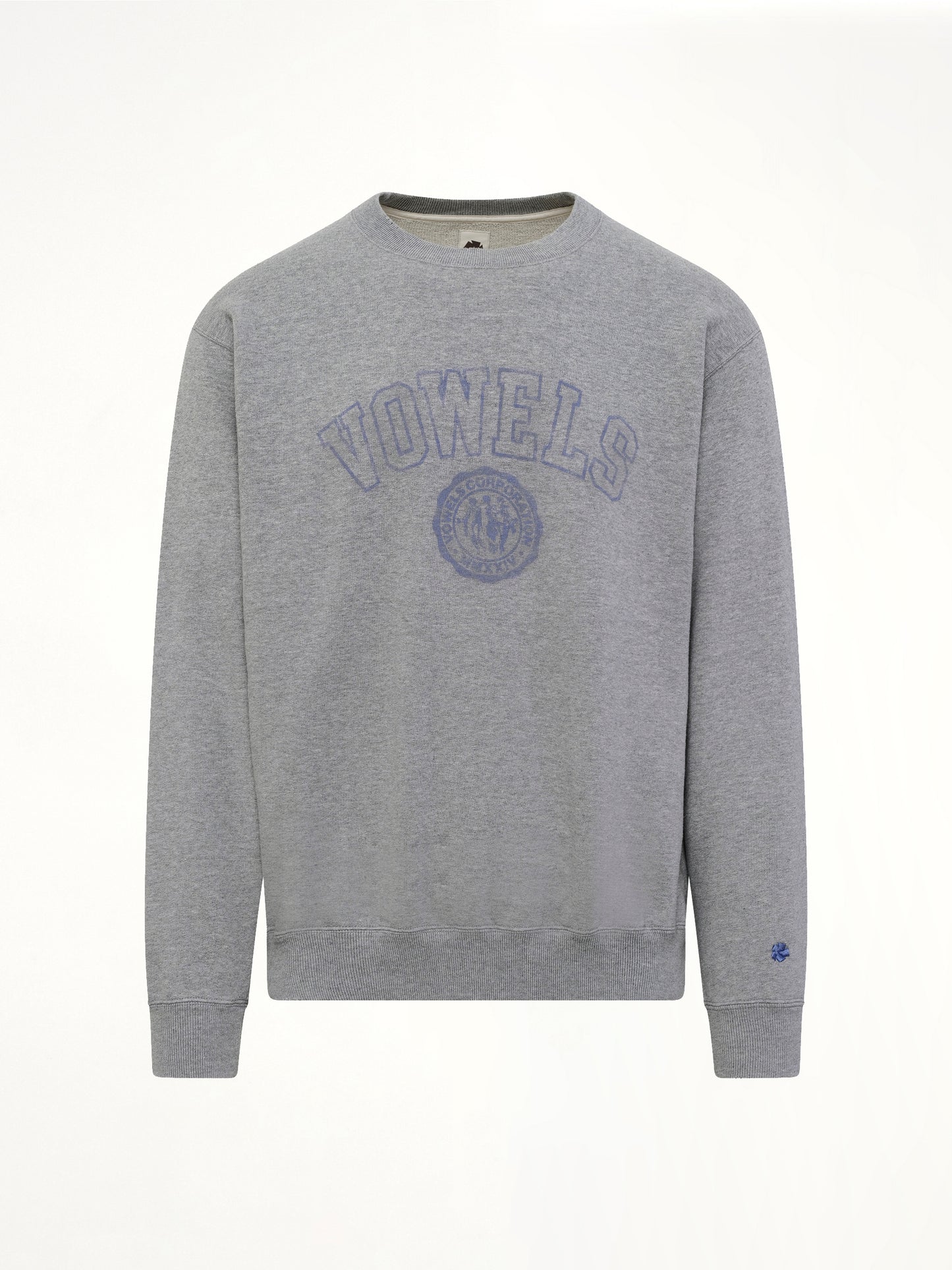 Faded Collegiate Sweatshirt in Grey Heather