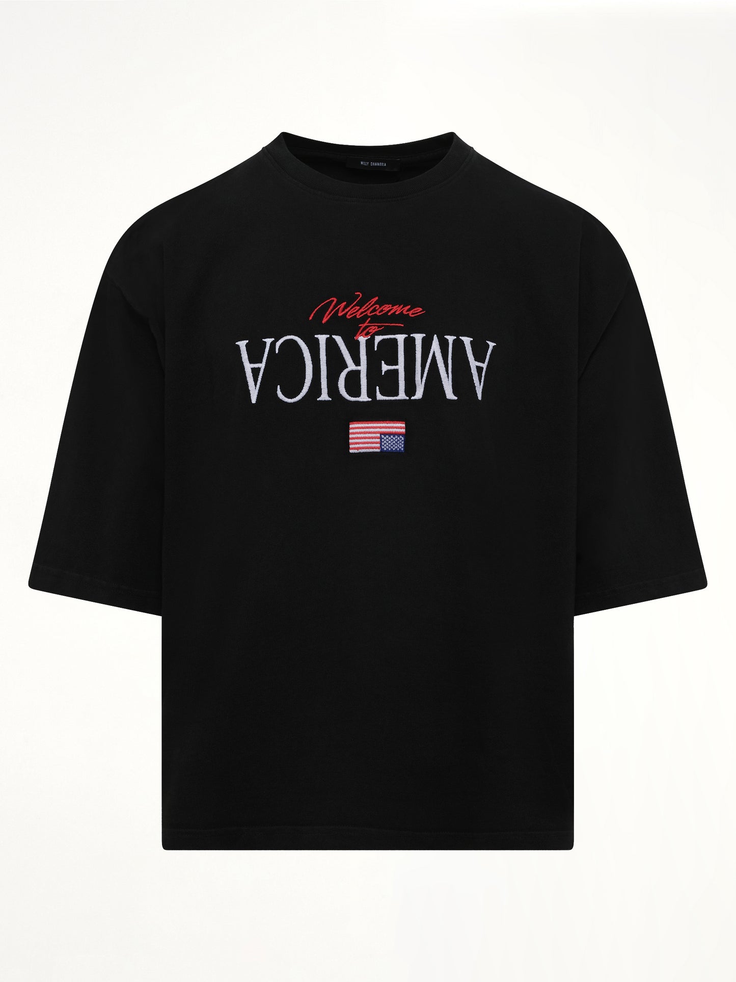 Welcome To America Buffalo T-Shirt in Black