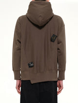 Champion x UC Hoodie in Khaki Gray