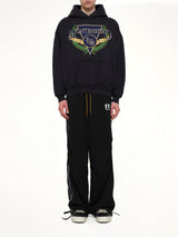 Montenegro Regatta Hoodie in Vintage Black/Navy