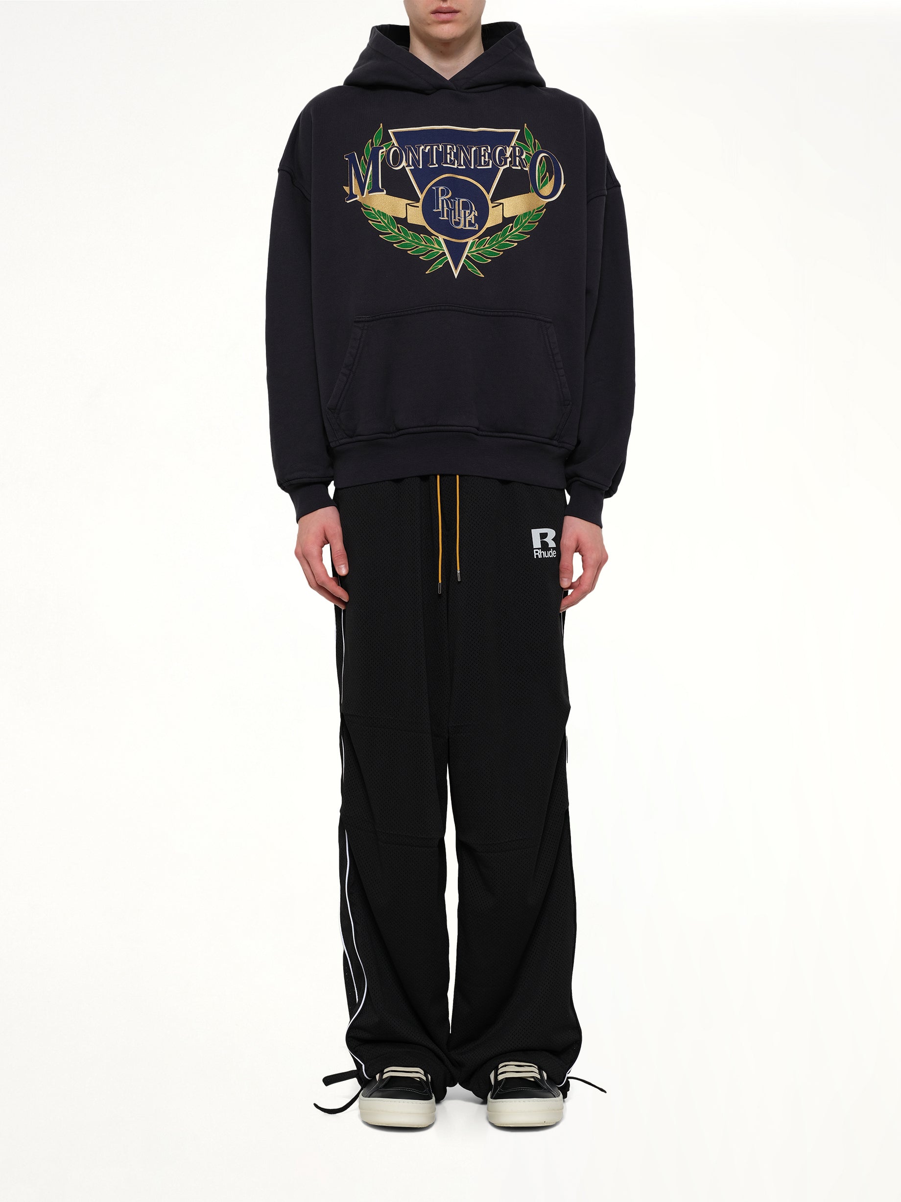 Montenegro Regatta Hoodie in Vintage Black/Navy