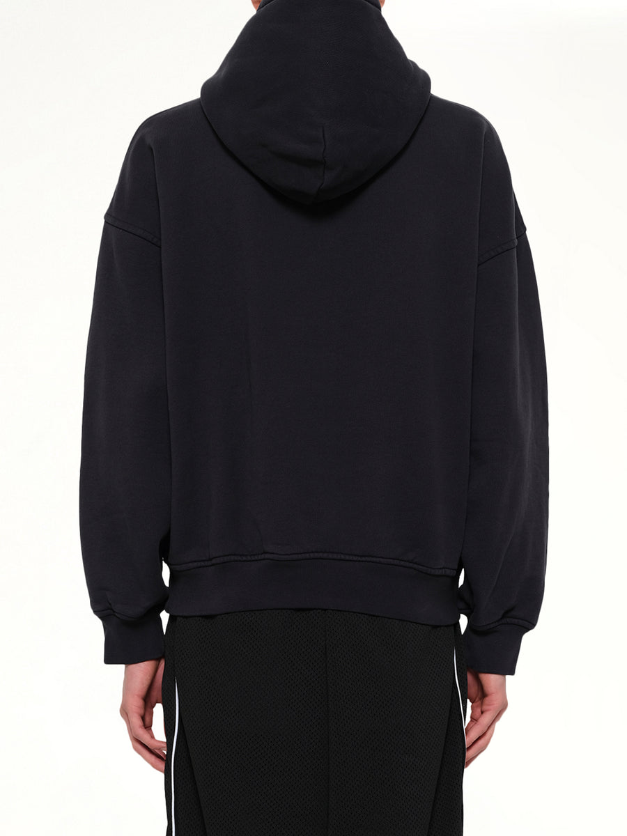 Rhude Regatta Club Hoodie in Vintage Black/White