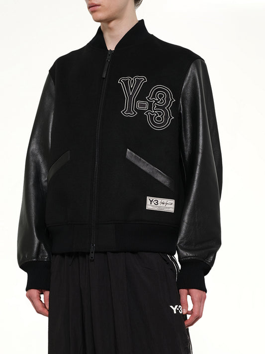 Collegiate Jacket in Black