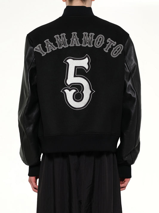 Collegiate Jacket in Black